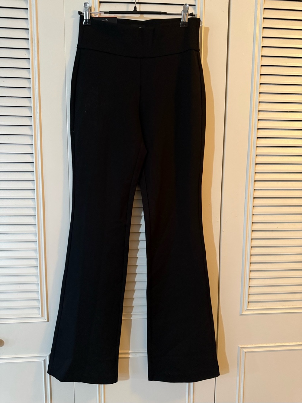 Express Black Stretch Boot-Cut Pants